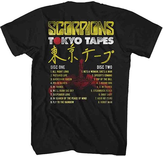 American Classics Scorpions Tokyo Tapes T-Shirt
