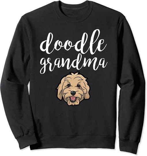 Goldendoodle Grandma - Doodle Grandma Cute Dog Gift Sweatshirt