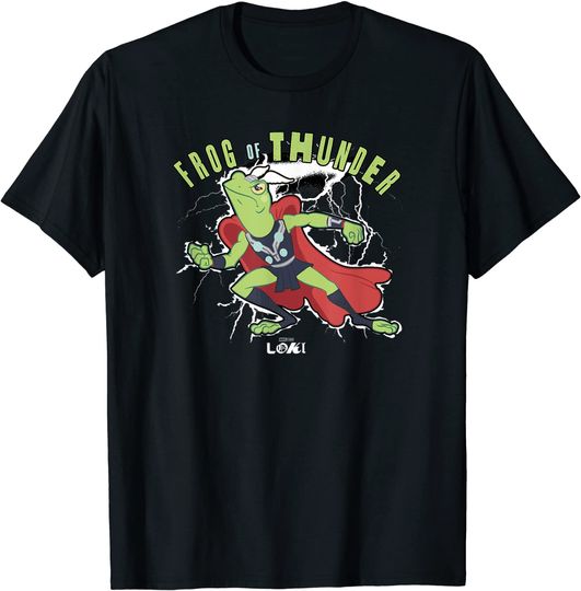 Marvel Loki Thor Variant Frog Of Thunder T-Shirt