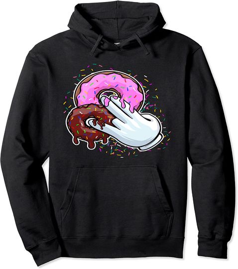 2 In The Pink 1 In the Stink I Donut sx Dirty Humor Jokes Pullover Hoodie