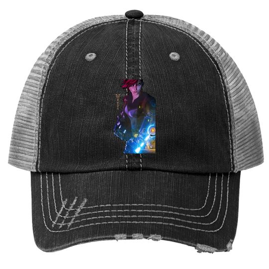 Arcane Vi League Of Legend Trucker Hats