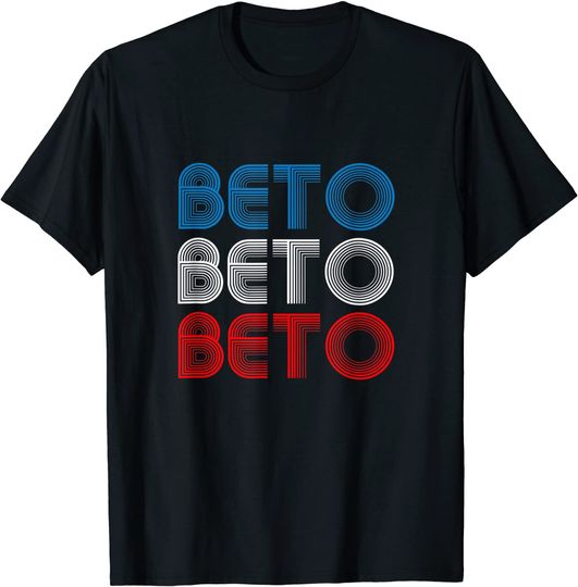 Beto Red White Blue Retro Election Shirt