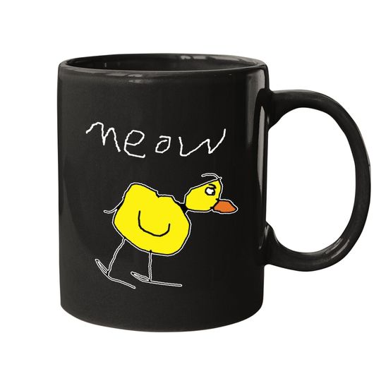 Meow Duck Memes Mugs