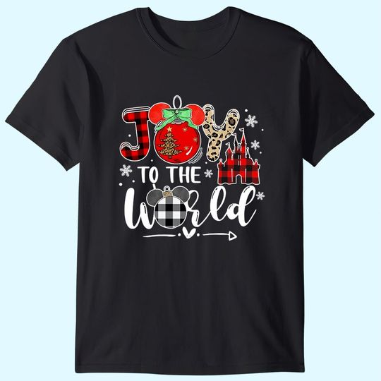 Joy To The World Disney Christmas T-Shirts