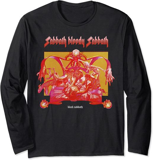 Black Sabbath  Sabbath Bloody Sabbath Bright Long Sleeve T-Shirt