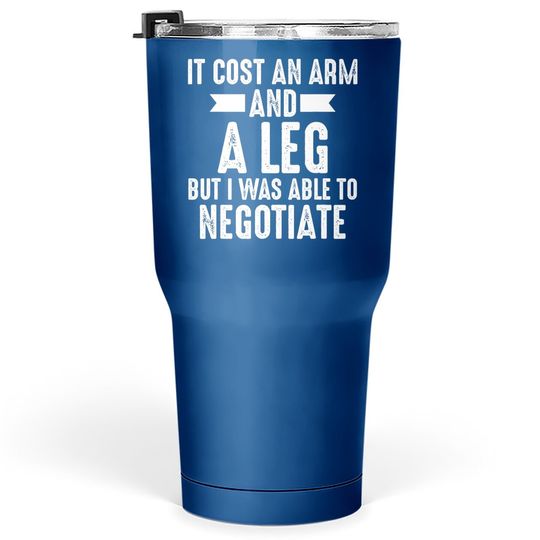 Amputee Able To Negotiate Funny Leg Amputee Tumbler 30 Oz