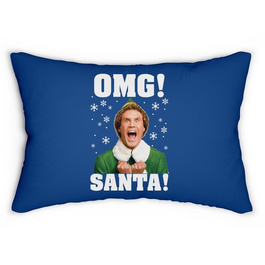 OMG Santa Buddy Elf Christmas Pillows