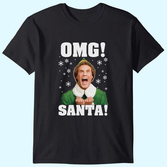 OMG Santa Buddy Elf Christmas T-Shirts