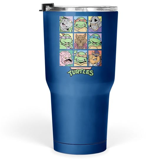 All Characters Square Design Tumbler 30 Oz
