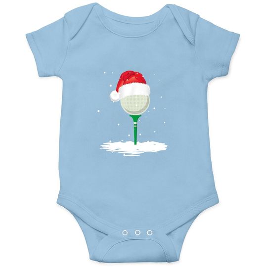 Christmas Golf Baby Bodysuit