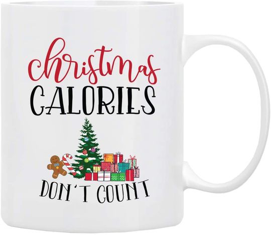 Christmas Calories Don’t Count Mug