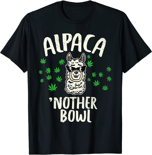 Alpaca 'Nother Bowl Funny Marijuana CBD Weed Smoker Gift T-Shirt
