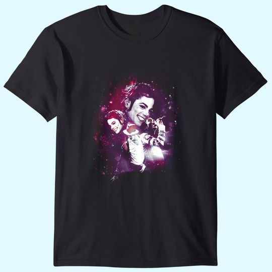 Michael Jackson King Of Pop Neon T-Shirts