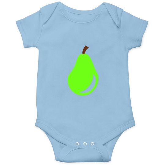 Green Pear Baby Bodysuit