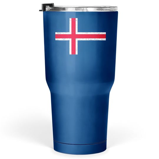 Iceland Flag Tumbler 30 Oz