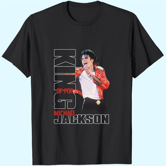 Michael Jackson Black T-Shirts