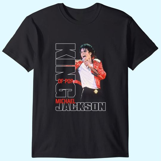 Michael Jackson Black T-Shirts