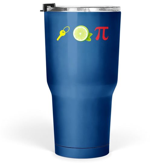 Key Lime Pi Funny Pi Day 2021 Math Nerd Geek Engineer Tumbler 30 Oz