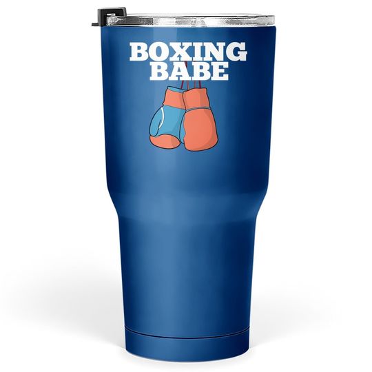 Boxing Babe Tumbler 30 Oz
