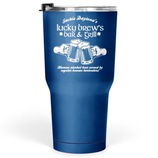 Lucky Brew's Bar Grill Jackie Daytona Tumbler 30 Oz