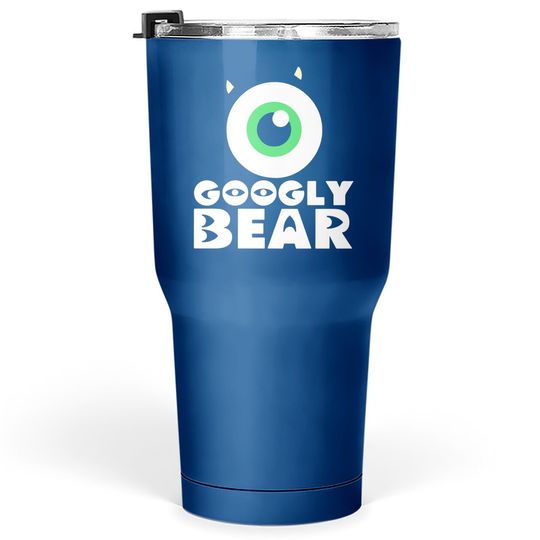 Googly Bear Monsters Inc Mike Sully Boo Group Poster Tumbler 30 Oz