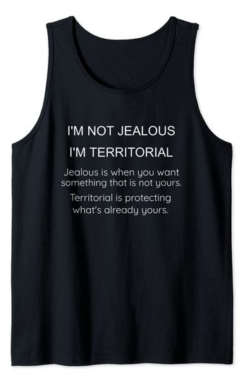 BDSM Daddy Jealous Territorial Submissive Kink Tank Top