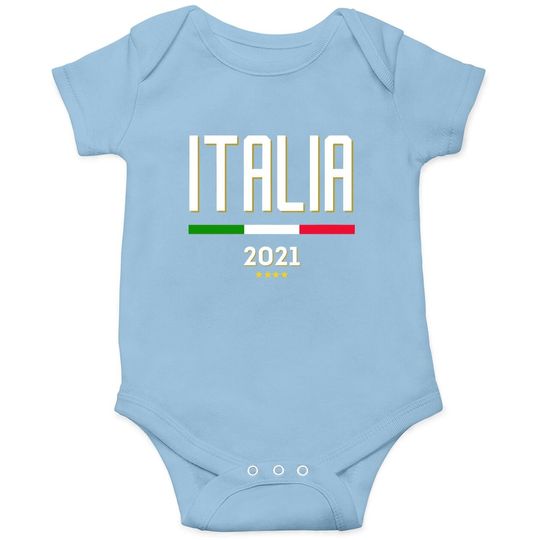 Euro 2021 Baby Bodysuit Italia Football