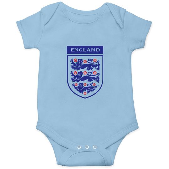 Euro 2021 Baby Bodysuit England Football Team Fan