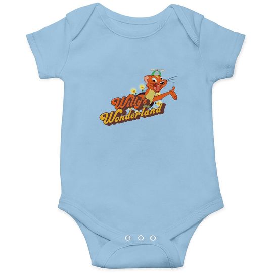 Willy Wonderlands Baby Girl Gift T-shir Baby Bodysuit Baby Bodysuit