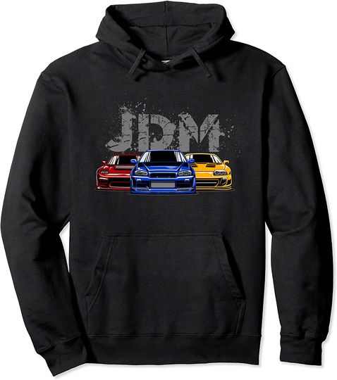 JDM Style Motorsport Drift Turbo Street Racing Pullover Hoodie