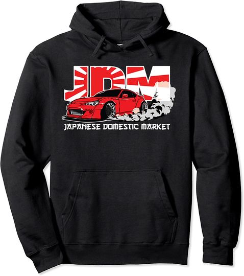 JDM - Japanese Domestic Market Racing Car Pullover Hoodie