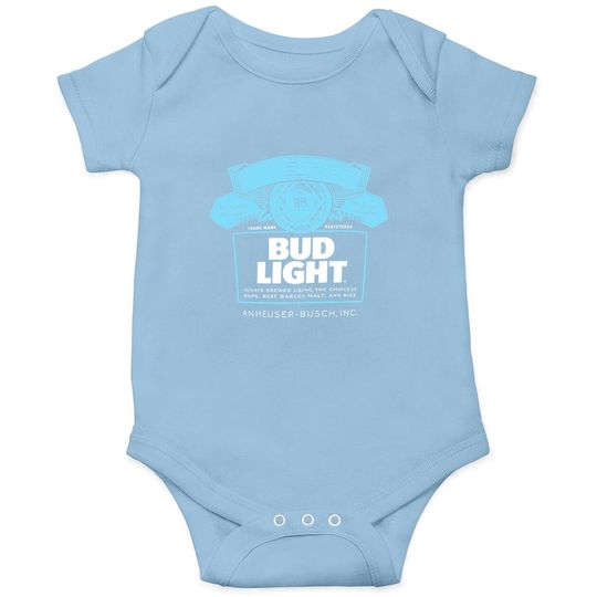 Bud Light Navy Baby Bodysuit