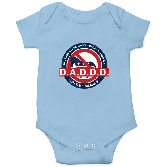 Daddd Dads Against Daughters Dating Democrats Baby Bodysuit