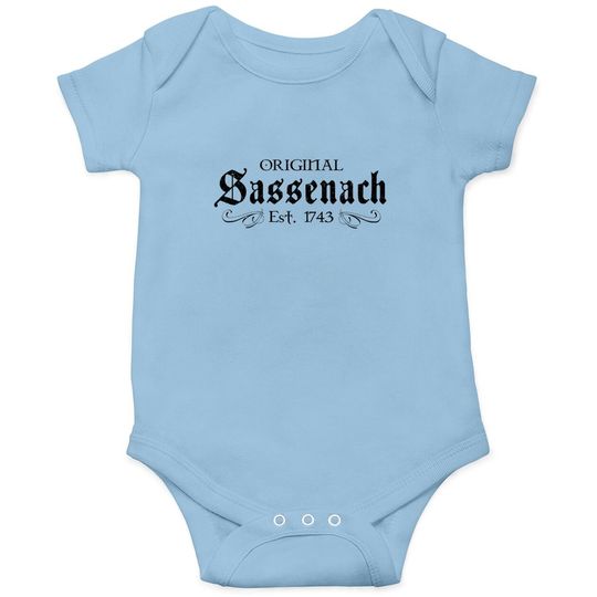 Outlander Sassenach Dragonfly Baby Bodysuit