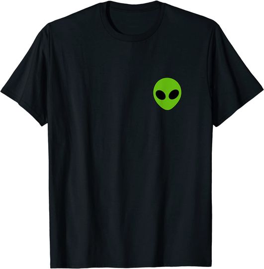 Alien Head - Green Alien T-Shirt