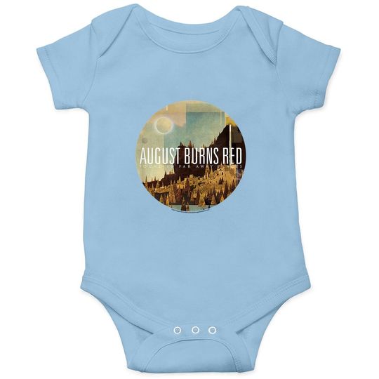 August Burns Red Far Away Places Baby Bodysuit