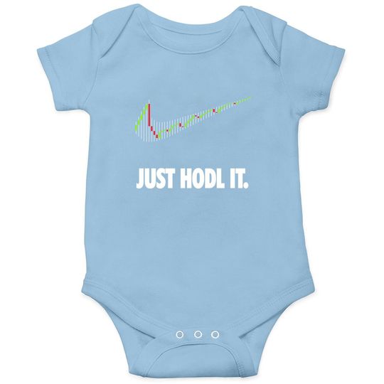 Just Hodl It Hold Bitcoin Ethereum Baby Bodysuit