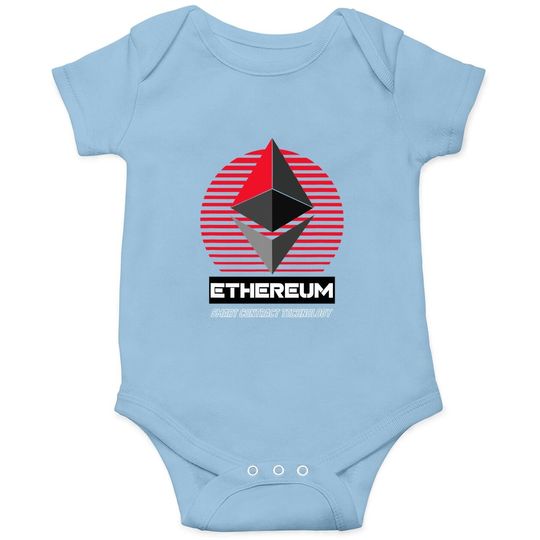 Ethereum Eth Smart Contract Technology Baby Bodysuit