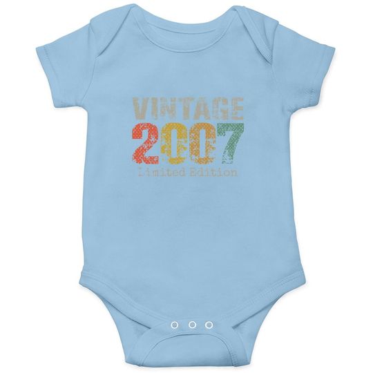 Vintage 2007 Limited Edition 14 Year Old Baby Bodysuit