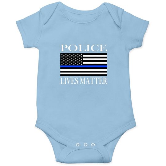 Police Lives Matter Baby Bodysuit