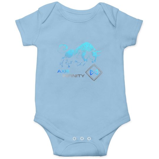 Axie Infinity Crypto Bullrun Axs Shard Token For Video Games Baby Bodysuit