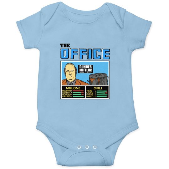 The-office-jam-kevin-and-chili-the-office-malone-and-chili Baby Bodysuit