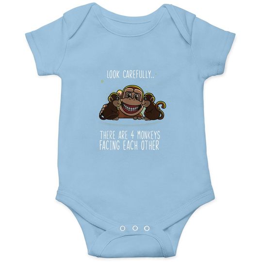Monkey Baby Bodysuit Sarcastic For & Baby Bodysuit