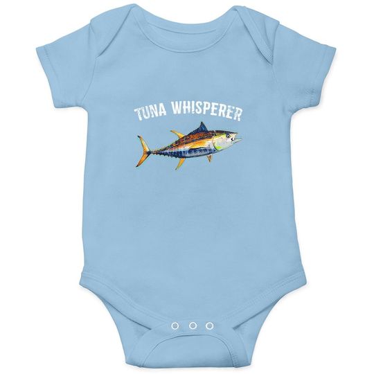 Tuna Whisperer Tuna Fishing Deep Sea Fishing Baby Bodysuit