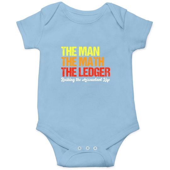 Funny Accountant Cpa Gift Humor Accountant Baby Bodysuit