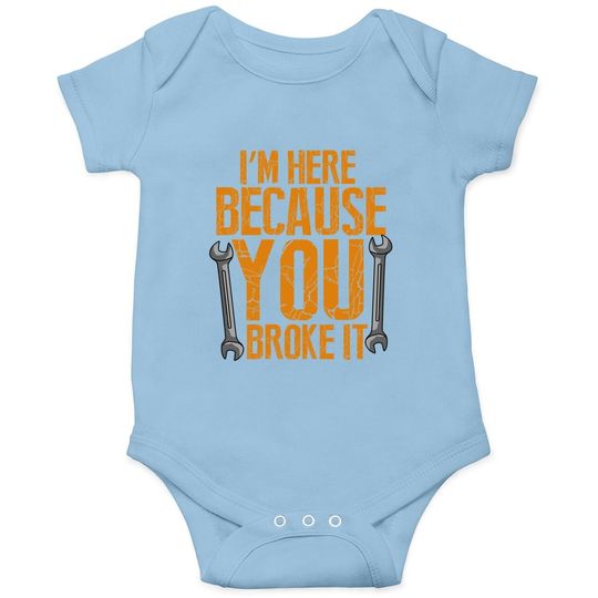 Funny Maintenance Worker Gifts Baby Bodysuit