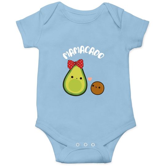 Mamacado  avocado Pregnant Mom Baby Bodysuit