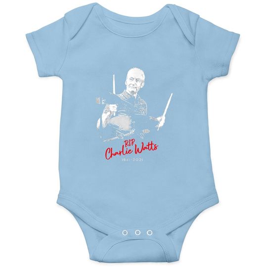 Charlie Watts Baby Bodysuit