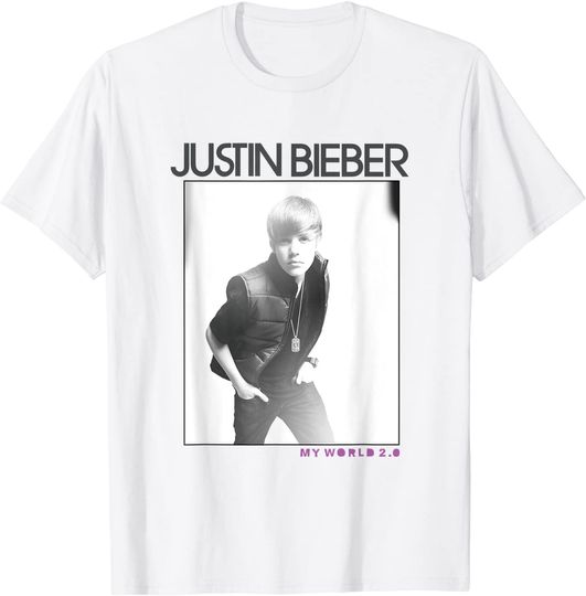 Justin Bieber  My World 2.0 Photo T-Shirt