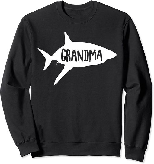 Grandma Shark Doo Doo For Women Christmas Mother's Day Sweatshirt